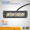 ไฟสปอร์ตไลท์ LED 12V ติดรถยนต์ 12W