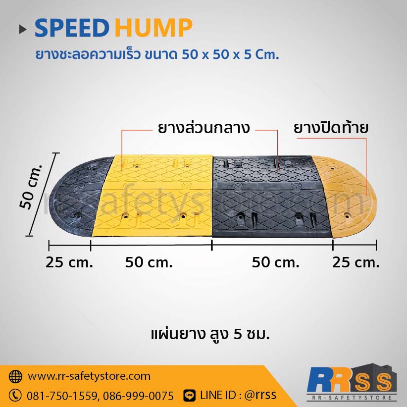 ยางลูกระนาด หน้ากว้าง 50 ซม. ราคาถูก โฮมโปร shopee